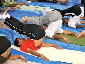 Halasana (Plough Posture)